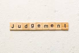 Handling Judgement